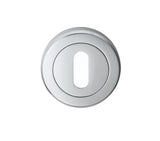 Carlisle Brass Serozzetta Standard Profile Escutcheons, Polished Chrome - SZM003CP