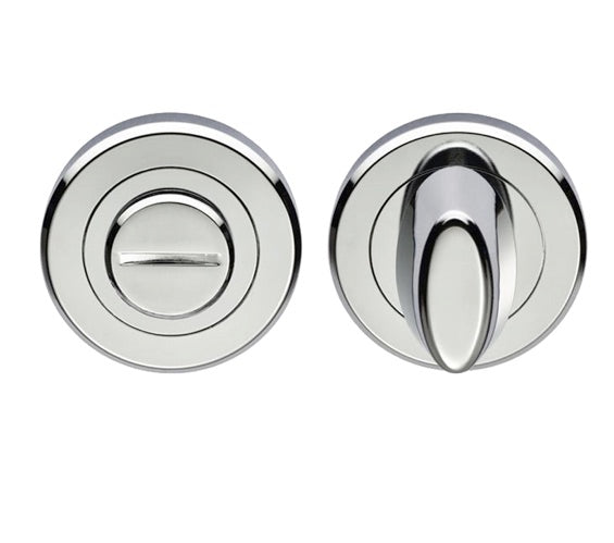 Carlisle Brass Serozzetta Bathroom Turn & Release, Polished Chrome - SZM004CP