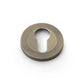 Euro Profile Concealed Fix Escutcheon | Italian Brass | Alexander & Wilks
