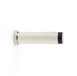 Projection Cylinder Door Stop, Plain - Polished Nickel PVD | Alexander & Wilks