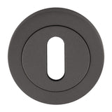 Carlisle Brass Anthracite Standard Keyhole Escutcheon - EUL002ANT