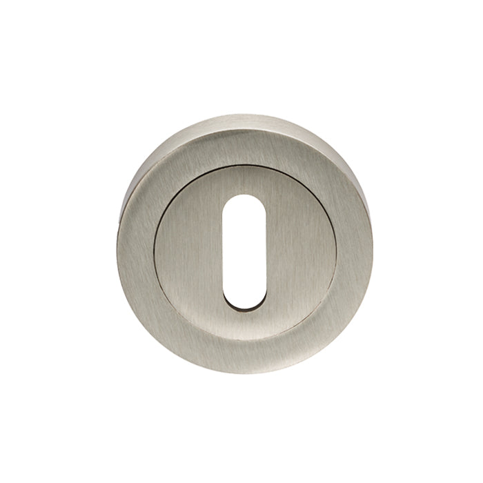 Carlisle Brass Satin Nickel Standard Keyhole Escutcheon - EUL002SN