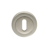 Carlisle Brass Satin Nickel Standard Keyhole Escutcheon - EUL002SN
