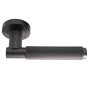 Carlisle Brass Varese Knurled Lever Door Handles, Matt Dark Bronze - EUL050MBRZ product image