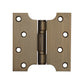 Parliament Ball Bearing Hinge 102x102x3mm Antique Brass