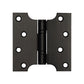 Parliament Ball Bearing Hinge 102x102x3mm Matt Black