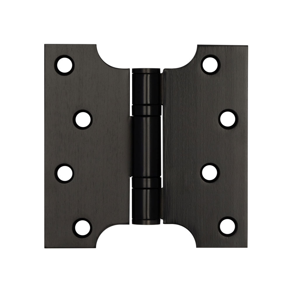 Parliament Ball Bearing Hinge 102x102x3mm Matt Black