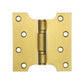 Parliament Ball Bearing Hinge 102x102x3mm Satin Brass