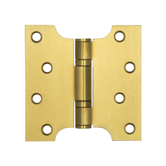 Parliament Ball Bearing Hinge 102x102x3mm Satin Brass