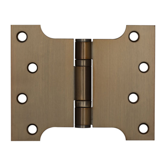 102x127x3mm Antique Brass Parliament Ball Bearing Hinge