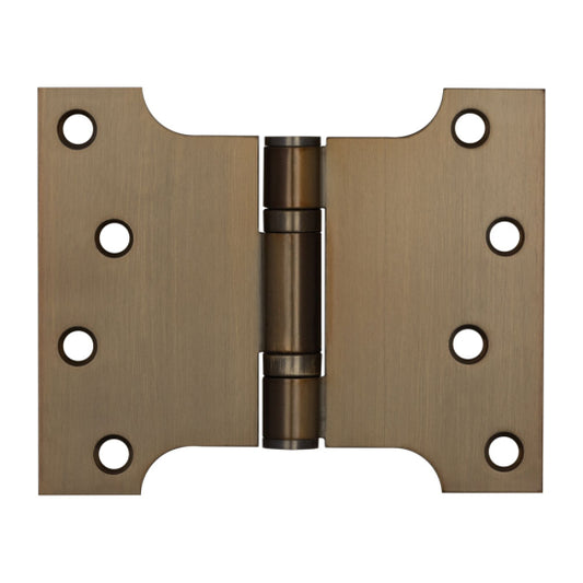 102x127x3mm Antique Brass Parliament Ball Bearing Hinge