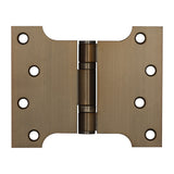 102x127x3mm Antique Brass Parliament Ball Bearing Hinge