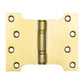 102x127x3mm Brass Finish Parliament Ball Bearing Hinge