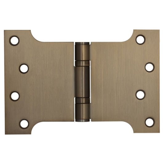 102x152x3mm Antique Brass Parliament Ball Bearing Hinge