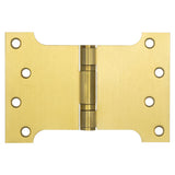 102x152x3mm Satin Brass Parliament Ball Bearing Hinge