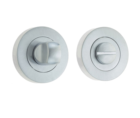 Satin Chrome Bathroom Turn and Release JV2666SC