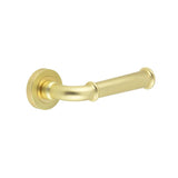 Classic Satin Brass Lever on rose JV847SB