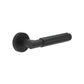 JV848MB Frelan Jedo 'Bloom' Matt Black Door Handles on Round Rose