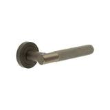 Frelan Hardware - Dark Bronze Knurled T-Bar Door Handles - JV850DB
