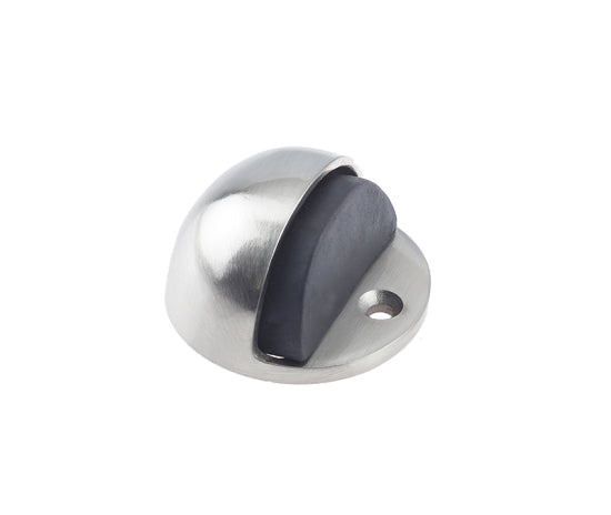 Satin Nickel Shielded Oval Door Stop