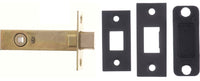 Thumbnail for 102mm Matt Black Bathroom Mortice Deadbolt - 75mm Backset