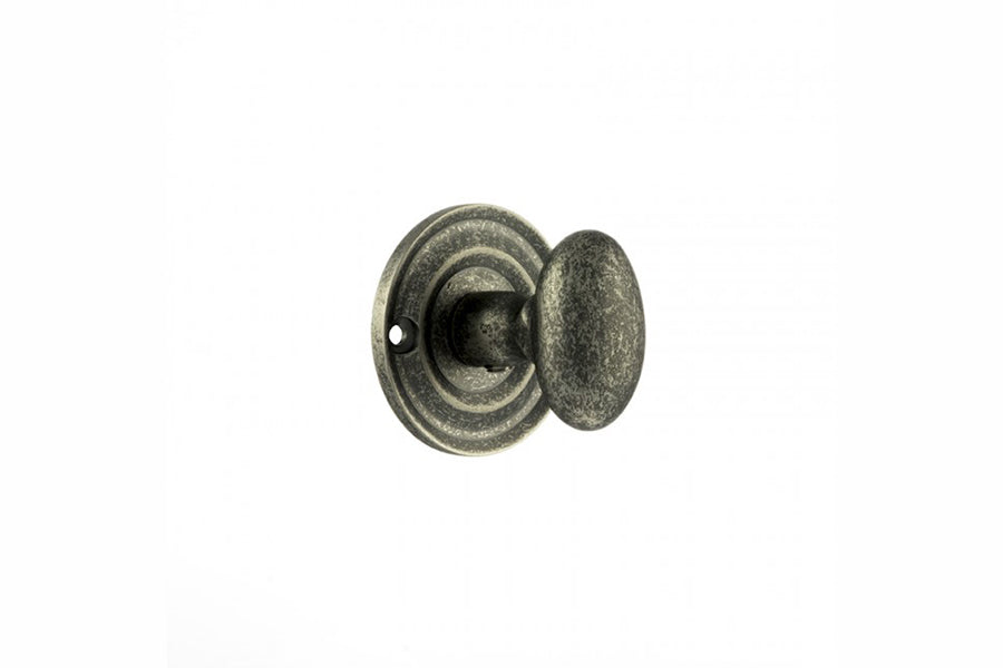 Pewter Distressed Silver Atlantic UK Old English Bathroom Turn & Release - OEOWCDS product image