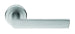 Serozzetta Edge Door Handles on Round Rose - Satin Chrome