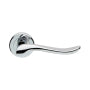 Carlisle Brass Serozzetta 'Verdun' Door Handles On Round Rose, Polished Chrome - ZIN3130PC product image