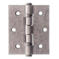Distressed Silver (Pewter) Ball Bearing Hinges - 3 Inch