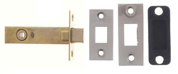 2.5, 3 And 4 Inch - Satin Nickel Bathroom Deadbolt