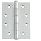 4 Inch Satin Stainless Steel Washered Hinges