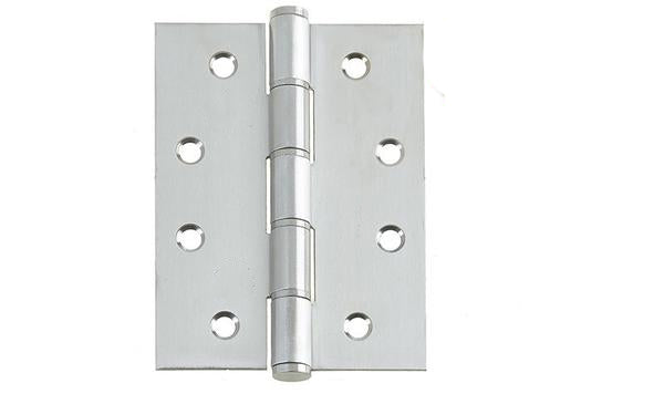4 Inch Satin Stainless Steel Washered Hinges
