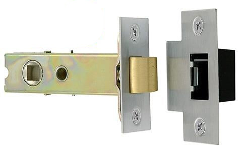Fire Rated JL6666 Stainless Steel Double Sprung Mortice Latch 3 Inch - More  4 Doors