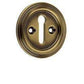 JV604AB Antique Brass Parisian Standard Keyhole