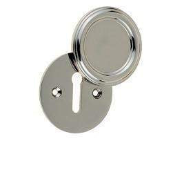 JV605PN Polished Nickel Parisian Covered Keyhole