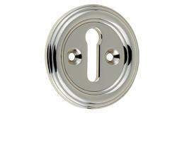 JV604PN Polished Nickel Parisian Standard Keyhole