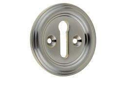 JV604SN Satin Nickel Parisian Standard Keyhole