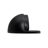 Matt Black Oval Floor Mounted Door Stop AA20MB