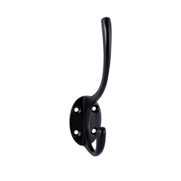 Matt Black Hat & Coat Hook