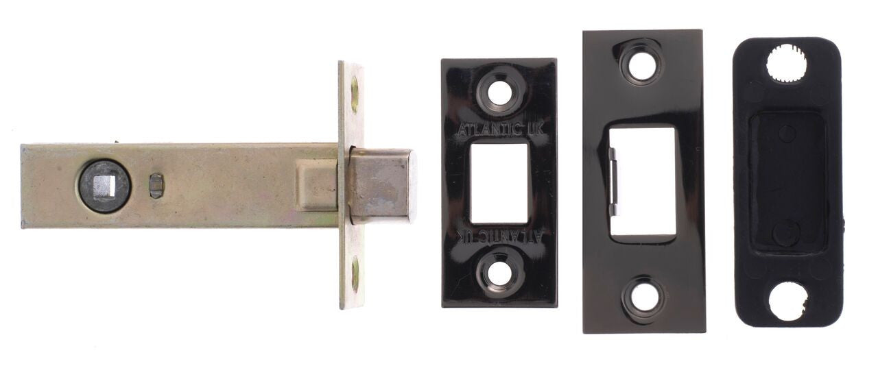 Black Nickel Tubular Mortice Bathroom Deadbolt