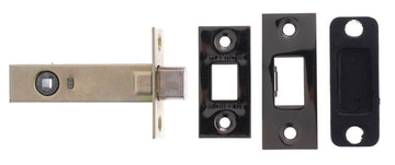 2.5, 3 And 4 Inch - Black Nickel Bathroom Deadbolt