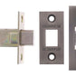 2.5, 3 And 4 Inch - Matt Gun Metal Bathroom Deadbolt