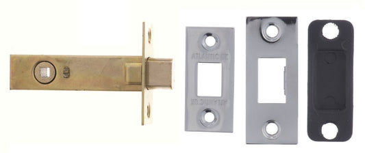 2.5, 3 And 4 Inch - Polished Chrome Bathroom Deadbolt