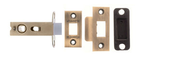 2.5 Inch AL25MAB Matt Antique Brass/Bronze Mortice Latch