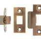 3 Inch AL3AB Antique Brass Heavy Sprung Mortice Latch - Fire Rated