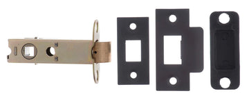 3 Inch Dark Bronze Heavy Sprung Mortice Latch - AL3UDB