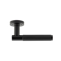 Thumbnail for Frelan Hardware - Matt Black Knurled T-Bar Door Handles - JV850MB