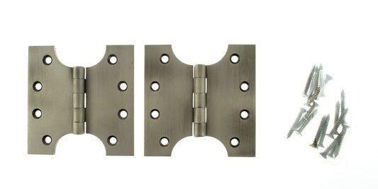 4 x 4 Inch Matt Gun Metal Atlantic UK Parliament Hinges - APH424MBN