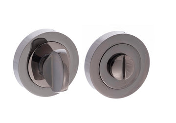 Bathroom Turn and Release Black Nickel S2WCRBN