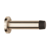 Thumbnail for Satin Nickel Wall Mounted Door Stop On Rose - Concealed Fix Carlisle Brass AZ21SN